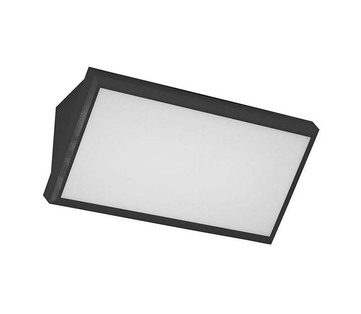 LED Vonkajšie nástenné svietidlo LED/12W/230V 3000K IP65 čierna