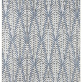 NORTHRUGS - Hanse Home koberce Kusový koberec Jaffa 103893 Taupe / Azurblue - 70x140 cm