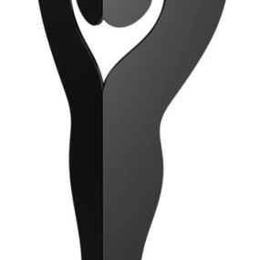 RMP Stolová noha Hekate 40 cm čierna NOHA011/40