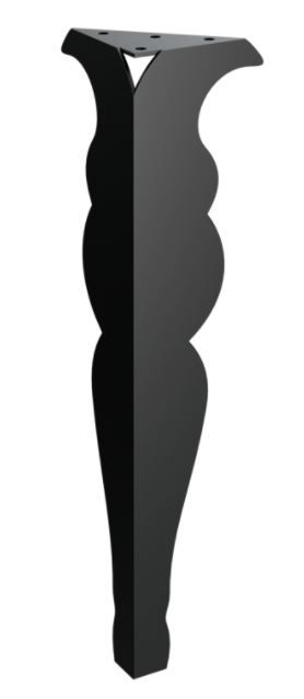 RMP Stolová noha Klio 40 cm čierna NOHA023/40