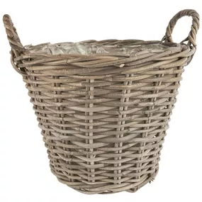 IB LAURSEN Prútený obal na kvetináč Rattan 36 cm