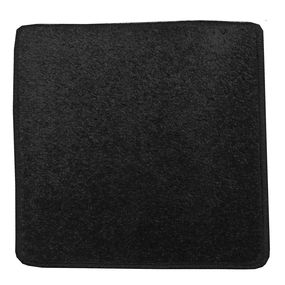 Betap koberce AKCIA: 80x80 cm Kusový koberec Eton 78 čierny štvorec - 80x80 cm
