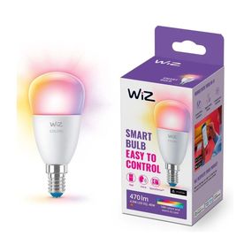 LED RGBW Stmievateľná žiarovka P45 E27/4,9W/230V 2200-6500K CRI 90 Wi-Fi - WiZ