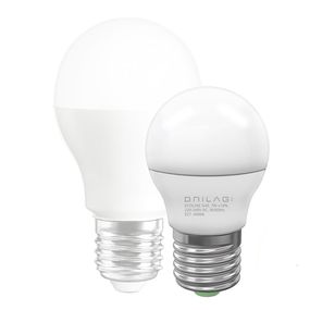 LED Žiarovka ECOLINE G45 E27/7W/230V 4000K - Brilagi