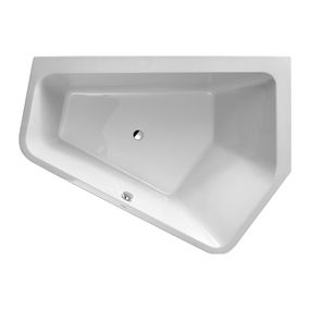 Duravit Paiova 5 - vaňa do pravého rohu 190x140 cm s panelom a podstavcom 700397000000000