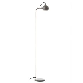 FRANDSEN Ball Single stojaca lampa, tmavosivá, Obývacia izba / jedáleň, kov, E14, 25W, L: 20 cm, K: 139.5cm