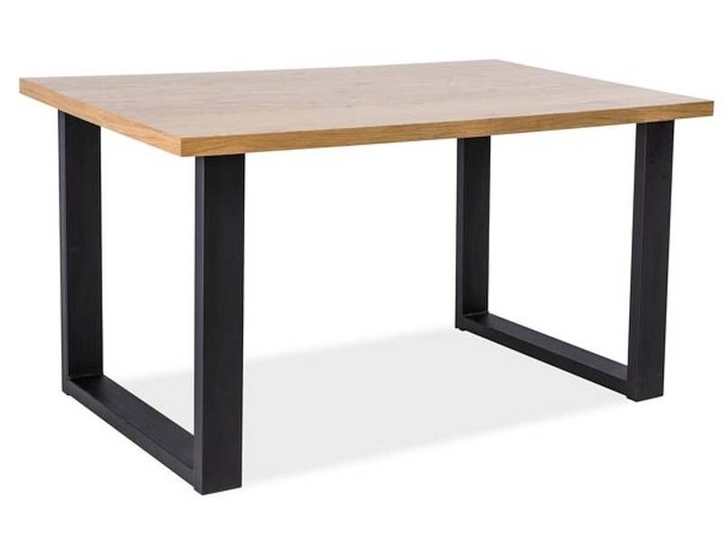 Jedálenský stôl Signal UMBERTO 150 dub/čierna