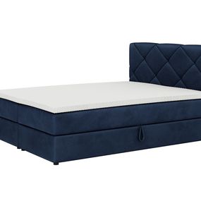 Expedo Čalúnená posteľ boxspring SCARLETT + topper, 140x200, itaka 11