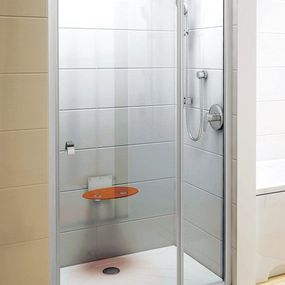 Ravak Pivot sprchové dvere PDOP2-100 biely / transparent