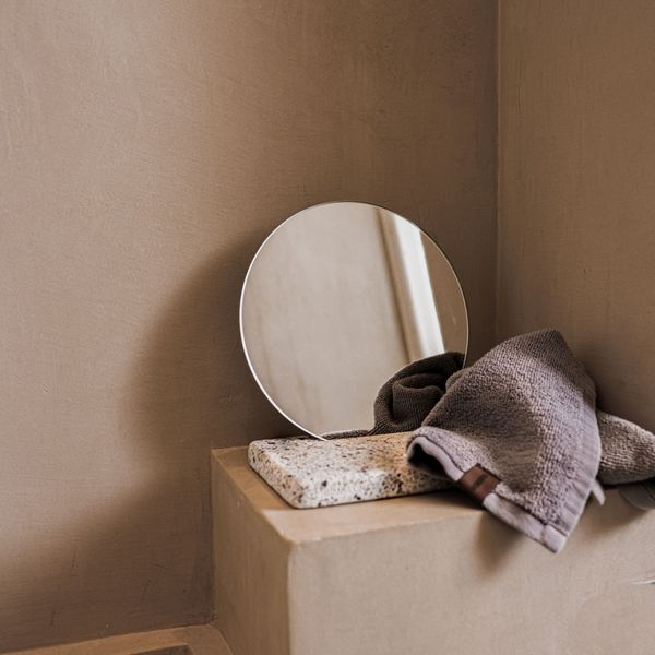 Humdakin Stolné kozmetické zrkadlo Terrazzo ⌀12 cm