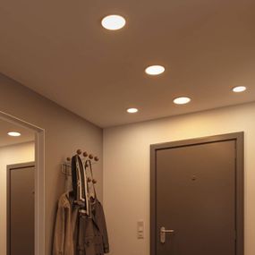 Paulmann LED panel Areo 4000K okrúhly biely 17, 5cm, Kuchyňa, plast, 13W, K: 1.2cm