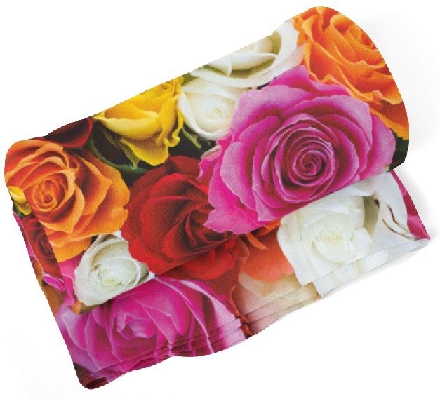 Deka Farebné ruže (Rozmer: 150 x 120 cm)
