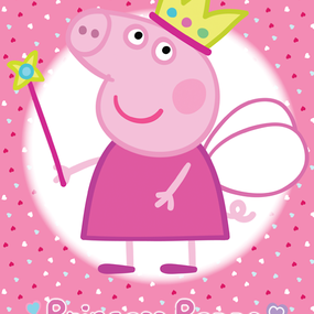 Fototapeta plagát 6tich dielna - PRINCEZNA PEPPA