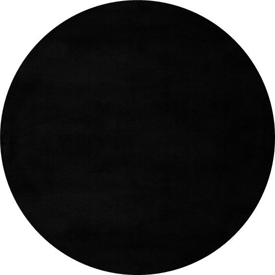 Obsession koberce Kusový koberec Cha Cha 535 black kruh - 80x80 (priemer) kruh cm