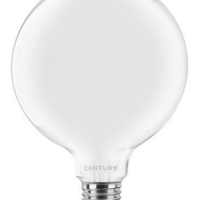 CENTURY LED FILAMENT GLOBE 125mm SATÉN 10W E27 3000K 1055lm 360d 125x174mm IP20 CEN INSG125-102730