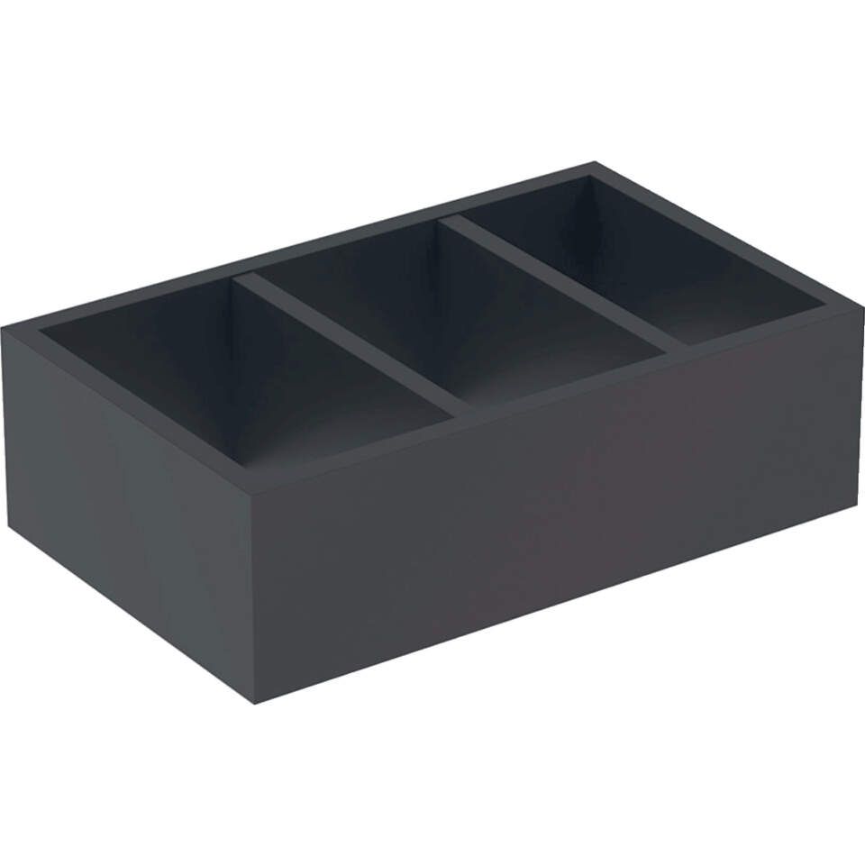 Geberit Selnova Square - Organizér do zásuvky 323x98x200 mm, lávová 500.676.00.1