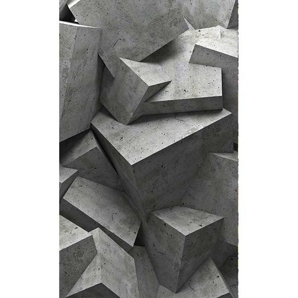 MS-2-0176 Vliesová obrazová fototapeta Concrete Cubes, veľkosť 150 x 250 cm