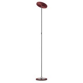 Oligo OLIGO Decent Max stojaca LED lampa červená matná, Obývacia izba / jedáleň, hliník, akryl, 49.5W, K: 177.5cm