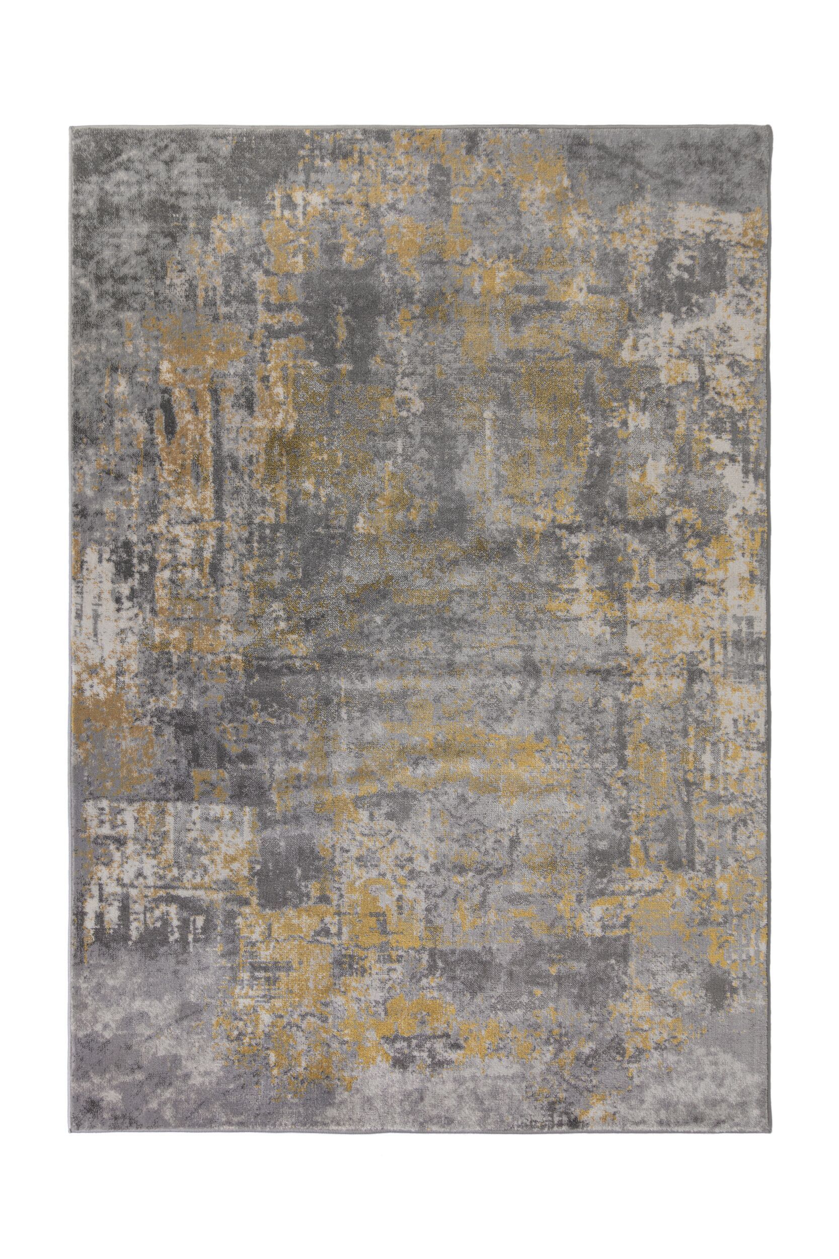 Flair Rugs koberce Kusový koberec Cocktail Wonderlust Grey / Ochre - 200x290 cm