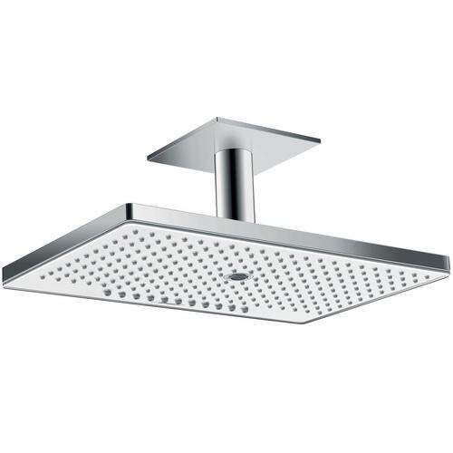 HansGrohe Rainmaker Select - Hlavová sprcha 460, 3 prúdy, sprchové rameno 100 mm, biela/chróm 24006400