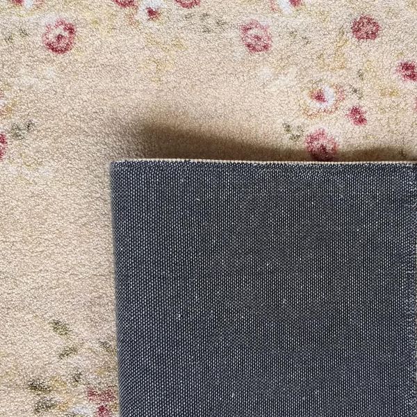 DomTextilu Ornamentálny sivo krémový vintage koberec 40995-187510