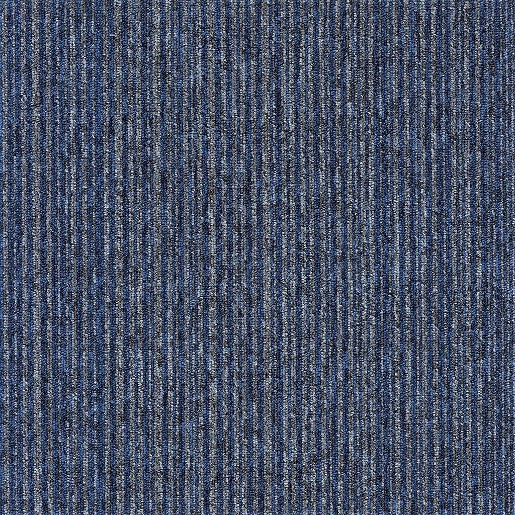 Kobercový štvorec Coral Lines 60360-50 modro-šedý - 50x50 cm