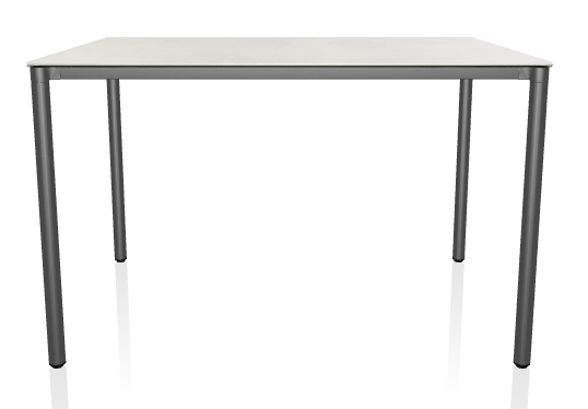 BONTEMPI - Vonkajší stôl MOON, 120-160x80 cm