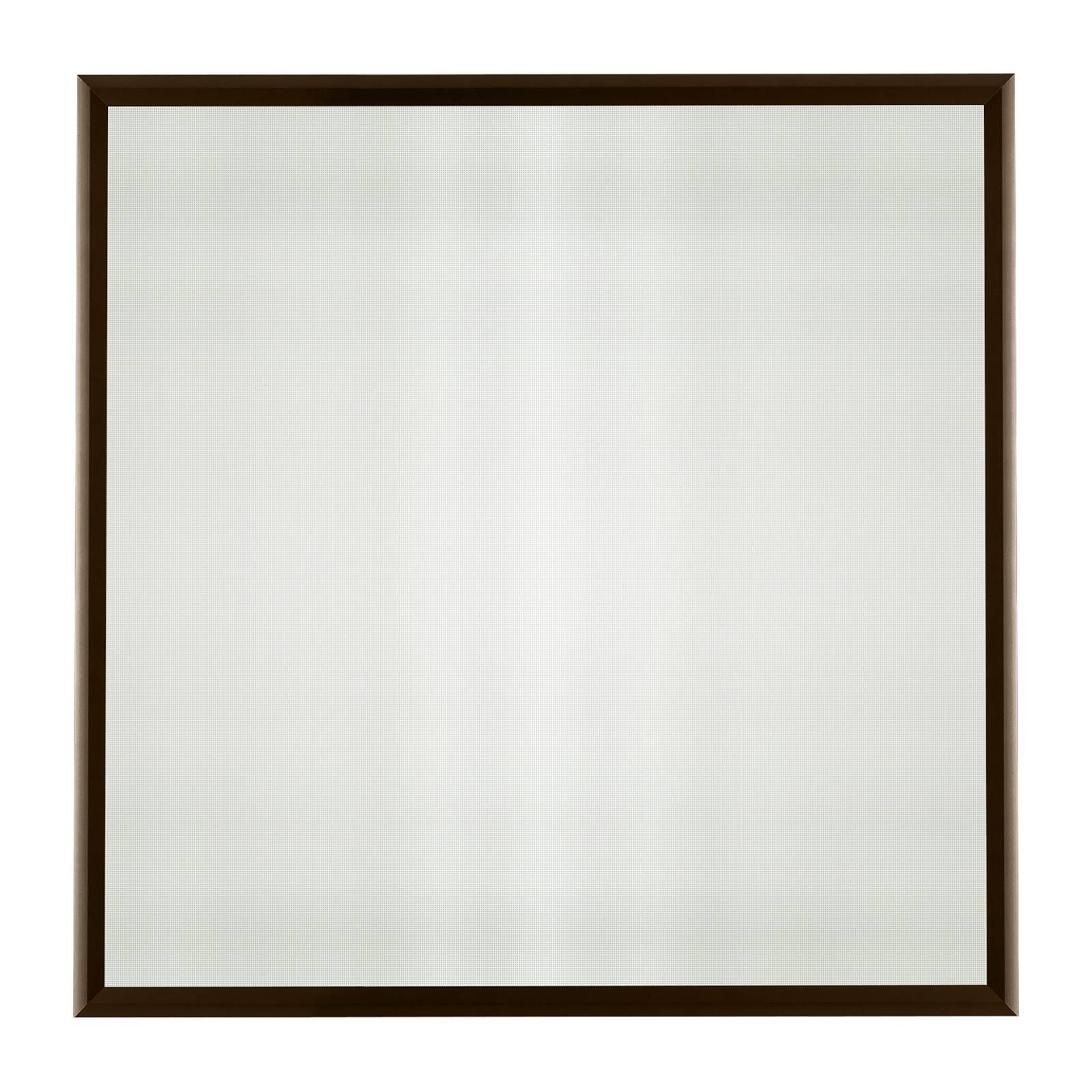 Artemide Discovery Space Square Integralis bronz, Pracovňa / Kancelária, plast, hliník, 42W, P: 97 cm, K: 97cm