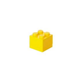 Žltý úložný box LEGO® Mini Box