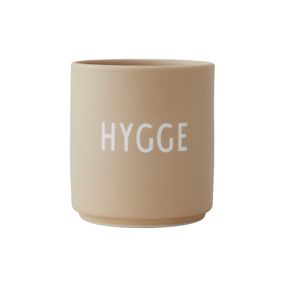 Béžový porcelánový hrnček 300 ml Hygge – Design Letters