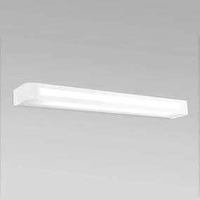 Pujol Iluminación Nástenné LED svietidlo Arcos IP20 60 cm biele, Kúpeľňa, hliník, metakrylát, 25W, K: 4.5cm