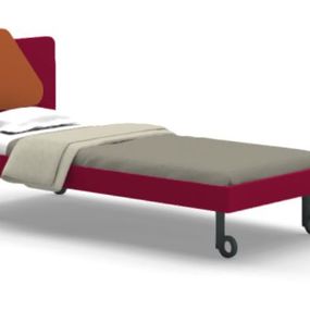 NIDI - Detská posteľ TRIO R04 WILL na kolieskach