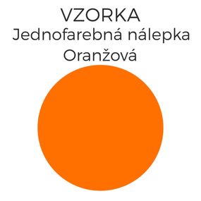 Vzorka 3215- Oranžová