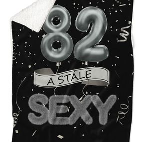 Deka Stále sexy – Čierna (vek: 82, Podšitie baránkom: ÁNO)