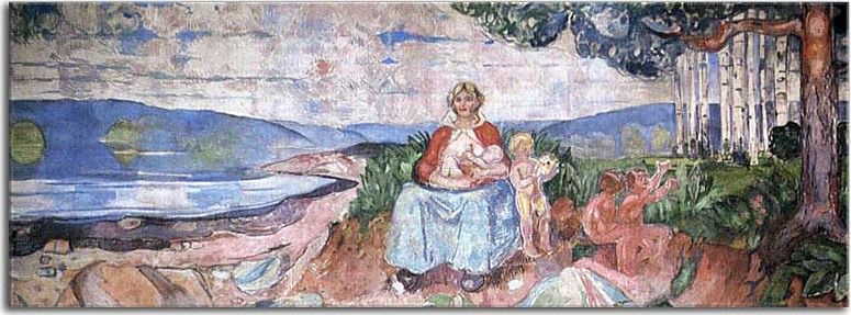 Obrazy Edvard Munch - Alma Mater zs16653