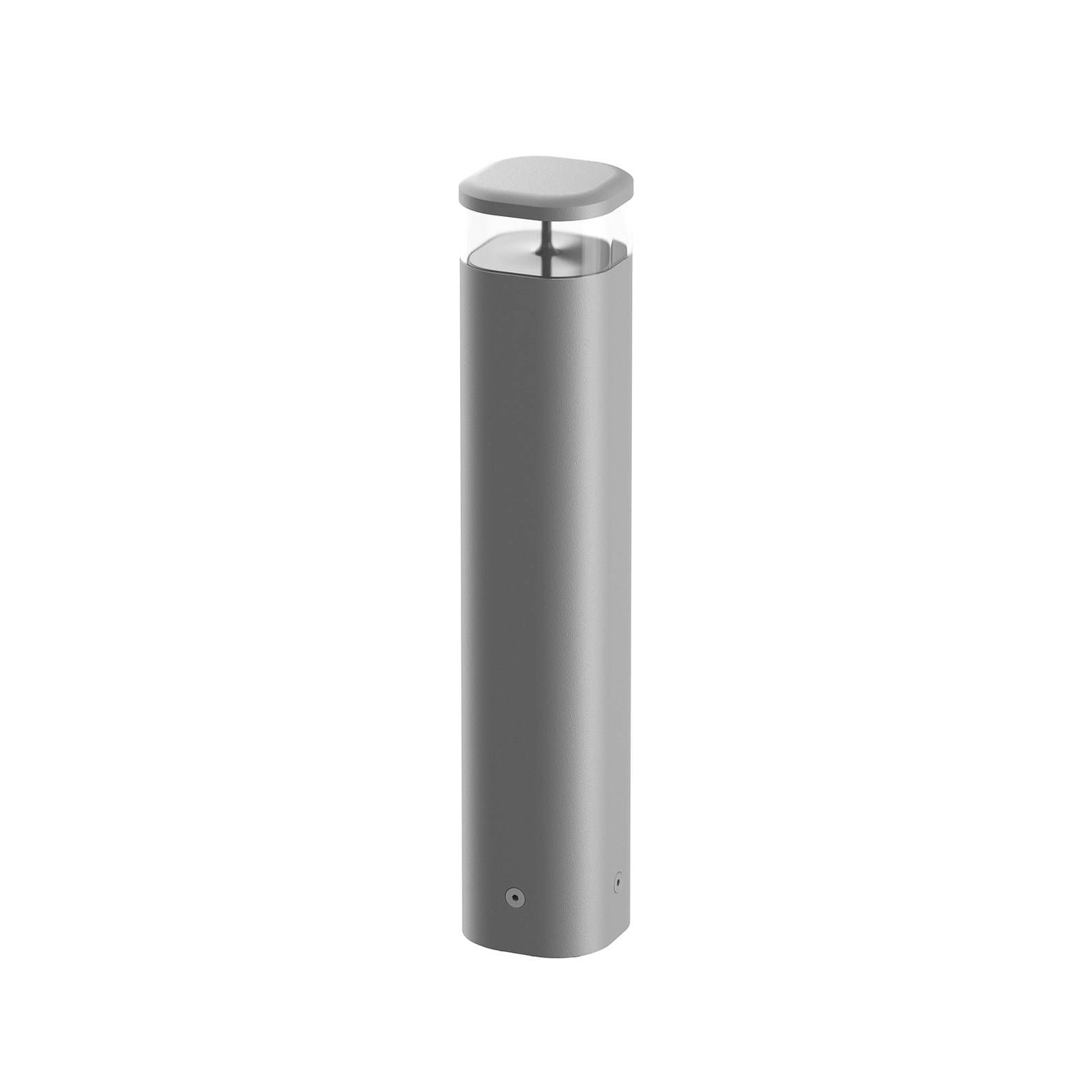 FLOS Pointbreak Bollard 2, 2 700 K sivá 60cm, hliník, polykarbonát, 12.5W, P: 12.1 cm, L: 12 cm, K: 60cm