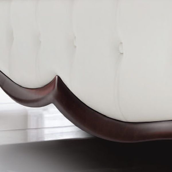 Rustikálny jedálenský stôl Milano MI-S1 - biely vysoký lesk / orech Milano