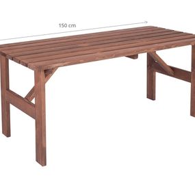 Záhradný stôl MIRIAM Rojaplast 150x70x68 cm