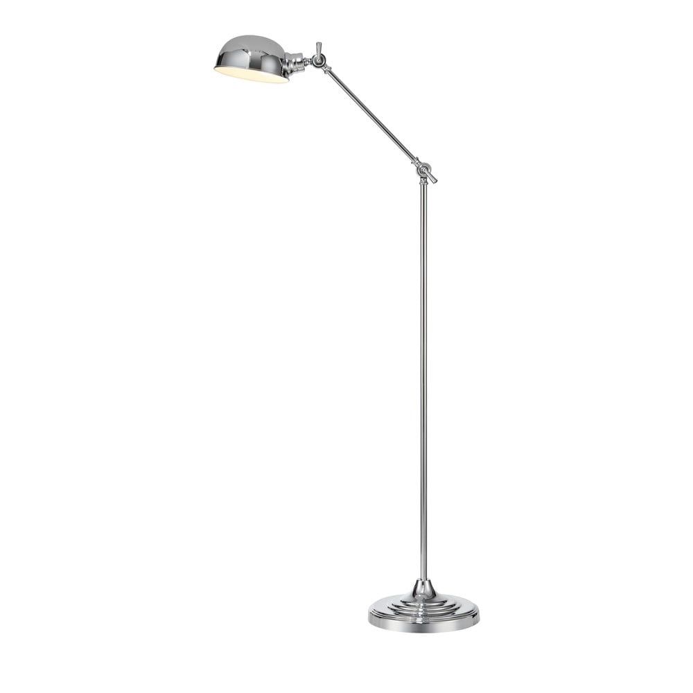 Stojacia lampa v striebornej farbe (výška 143 cm) Portland - Markslöjd