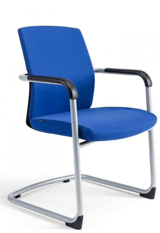OFFICE PRO bestuhl -  OFFICE PRO bestuhl Konferenčná rokovacia stolička JCON BLACK modrá