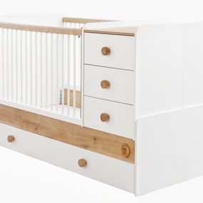 ČILEK - Rastúca detská postieľka Natura Baby SET