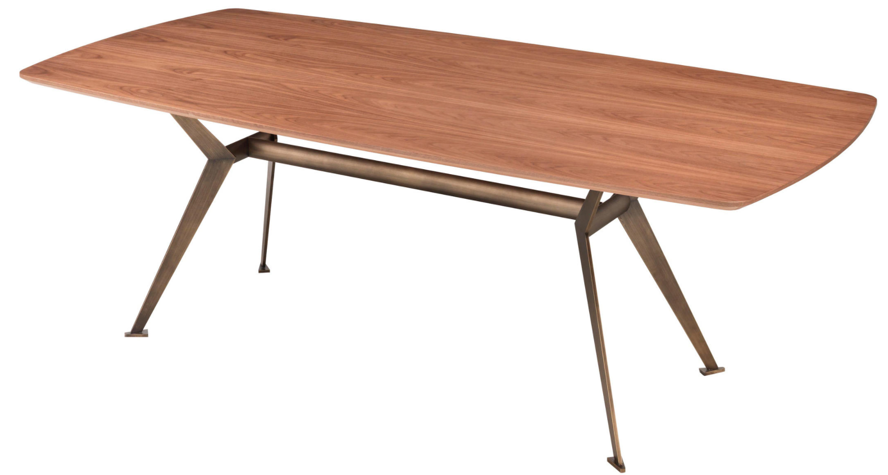 RIFLESSI - Stôl MASTER s drevenou doskou