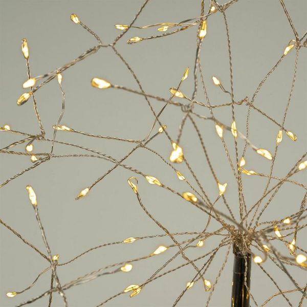Vianočný svetelný strom - teple biely, 150 LED, 55 cm