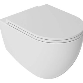 Sapho Isvea - Závěsné WC INFINITY, Rimless, bílá 10NF02001