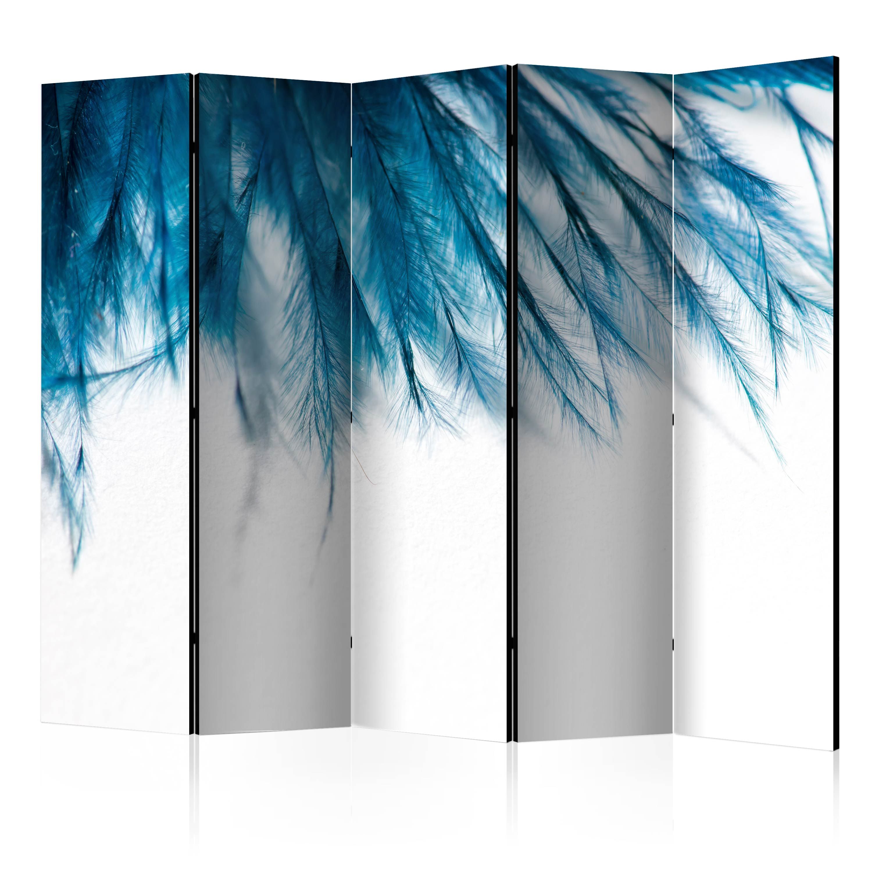 Artgeist Paraván - Sapphire Feathers II [Room Dividers]