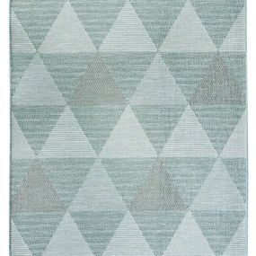 Kusový koberec Flat 21132 Ivory Silver/Mint 80x150 cm