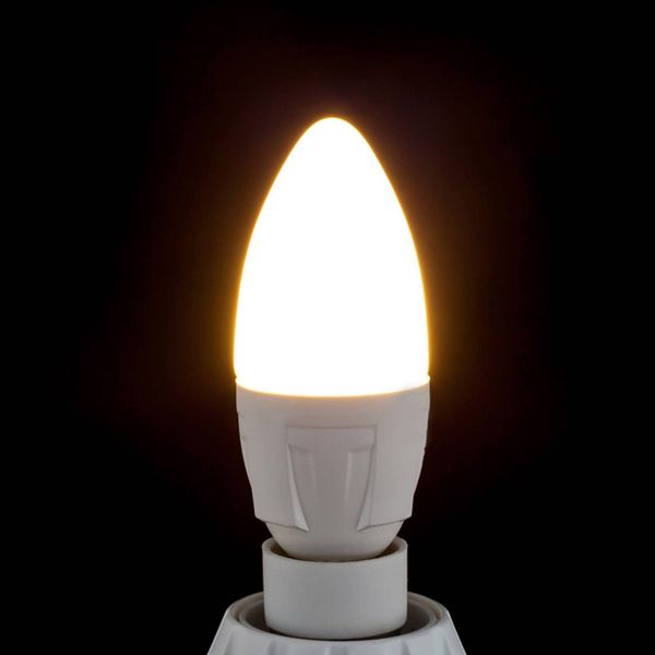 Lindby LED sviečková žiarovka E14 4, 9W 830 470lm sada 3ks, plast, E14, 4.9W, Energialuokka: F, P: 10.8 cm