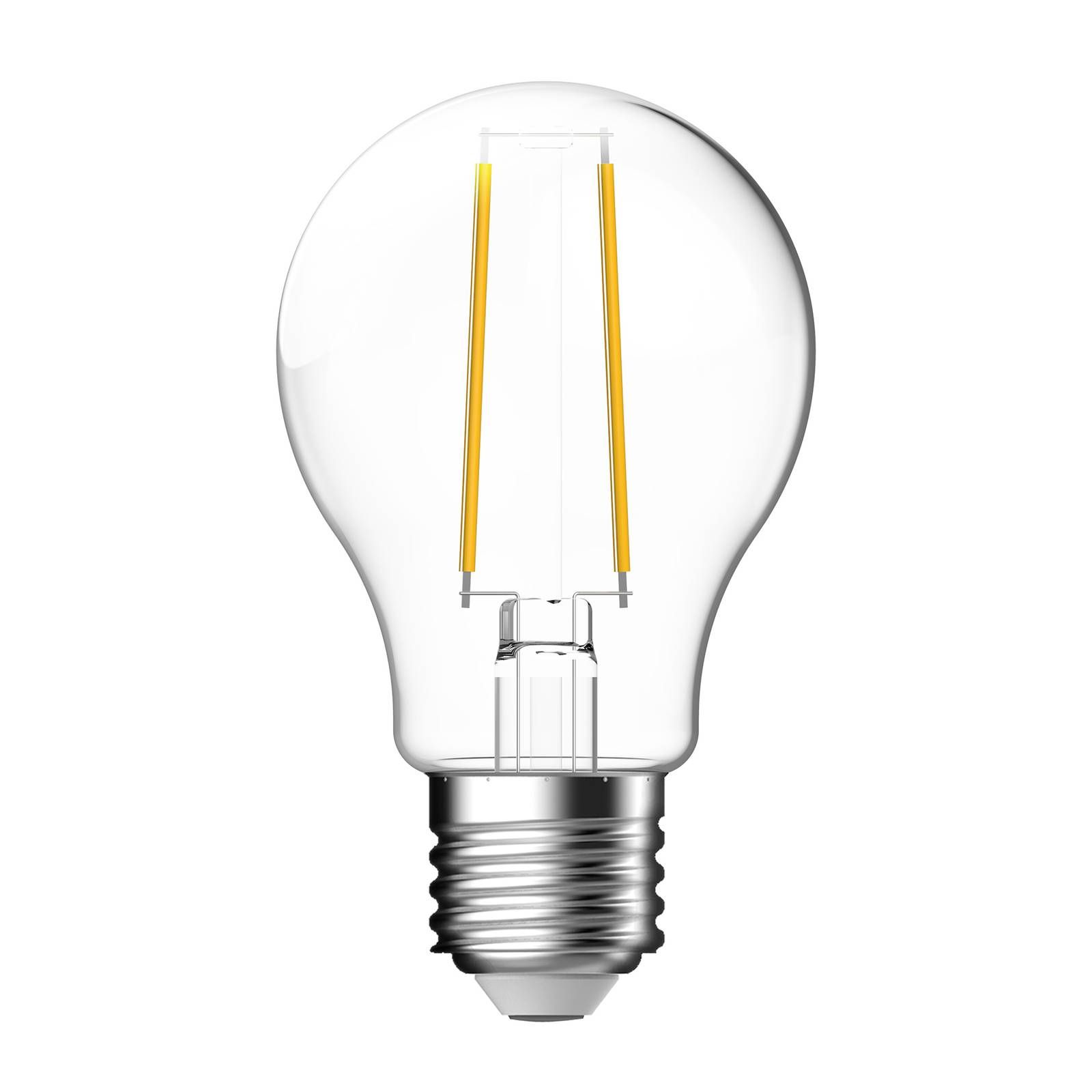 Megaman MEGAMAN E27 2, 3W LED žiarovka filament 485lm 2700K, sklo, E27, 2.3W, Energialuokka: A, P: 10.4 cm