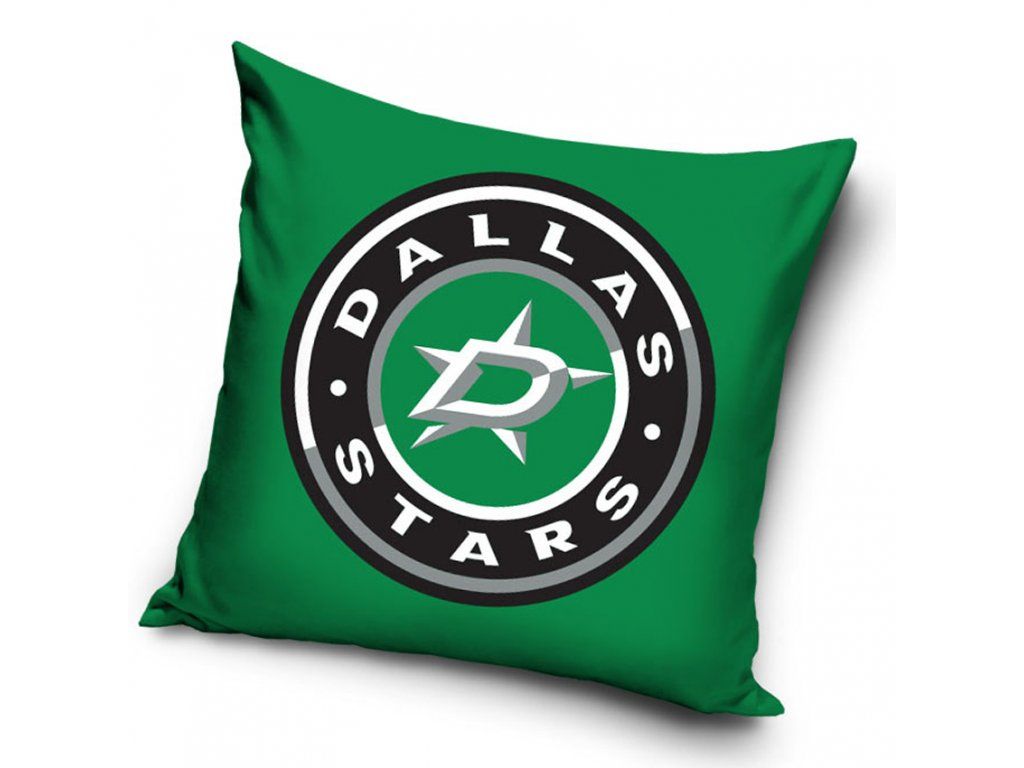 Vankúšik NHL Dallas Stars Button 40x40 cm