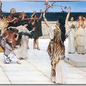 Reprodukcie Lawrence Alma-Tadema - A Dedication to Bacchus zs16941